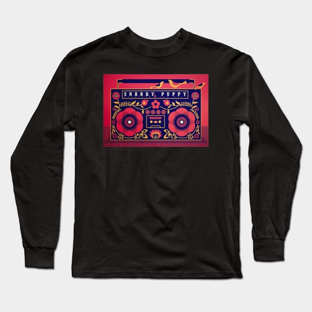Snarky Puppy Radio Long Sleeve T-Shirt by Louis_designetc